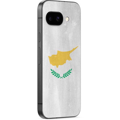 Cyprus Flag Distressed Google Pixel 9a Skin